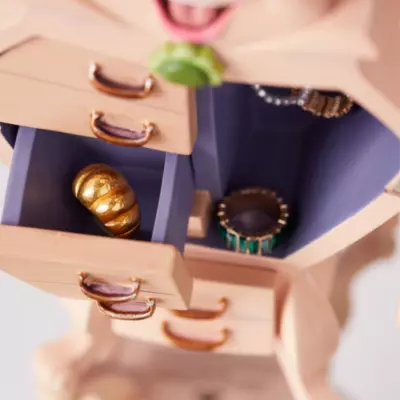 Disney Store Beauty And The Beast Wardrobe Jewellery Box 6 Disney Store Beauty And The Beast Wardrobe Jewellery Box - Image 4