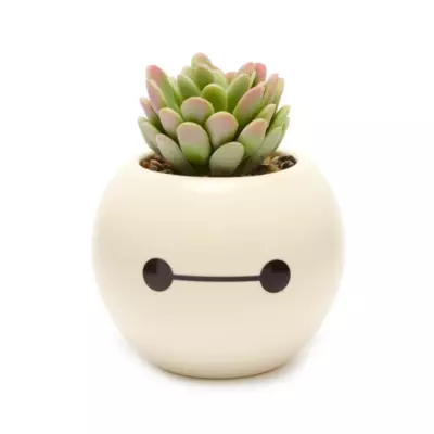 Disney Store Baymax Artificial Potted Plant, Big Hero 6 3 Disney Store Baymax Artificial Potted Plant, Big Hero 6