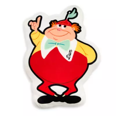 Disney Store Tweedle Dee And Tweedle Dum Reversible Cushion, Alice In Wonderland 5 Disney Store Tweedle Dee And Tweedle Dum Reversible Cushion, Alice In Wonderland - Image 3