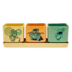 Disney Store WALL-E And EVE Herb Planter Set 9 Disney Store WALL-E And EVE Herb Planter Set -Disney 465043677044 2
