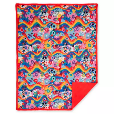 Disney Store Mickey Mouse Disney Pride Throw 4 Disney Store Mickey Mouse Disney Pride Throw - Image 2