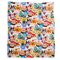 Disney Store Pluto Peanut Butter Swirl Cup Disney Munchlings Fleece Throw -Disney 465043953414 3