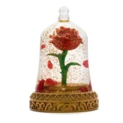 Disney Store Enchanted Rose Bell Jar, Beauty And The Beast