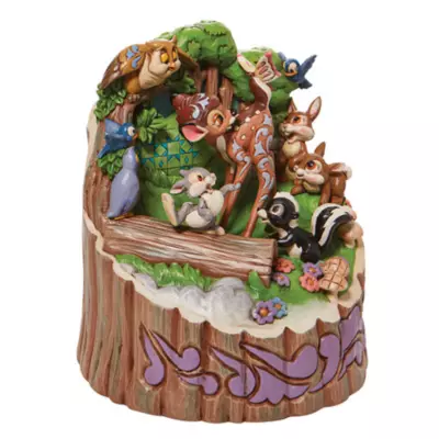 Enesco Bambi 'Carved By Heart' Figurine 3 Enesco Bambi 'Carved By Heart' Figurine