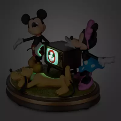 Mickey And Minnie Light-Up And Sound Living Magic Disney100 Eras Figurine 6 Mickey And Minnie Light-Up And Sound Living Magic Disney100 Eras Figurine - Image 4