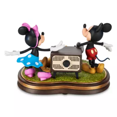 Mickey And Minnie Light-Up And Sound Living Magic Disney100 Eras Figurine 9 Mickey And Minnie Light-Up And Sound Living Magic Disney100 Eras Figurine - Image 7