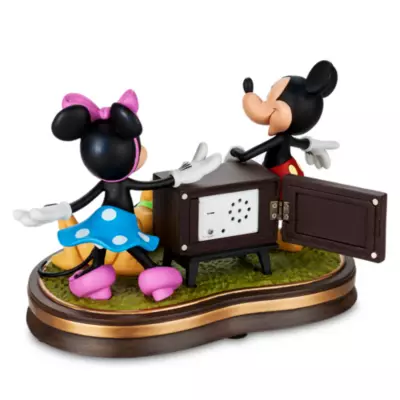 Mickey And Minnie Light-Up And Sound Living Magic Disney100 Eras Figurine 10 Mickey And Minnie Light-Up And Sound Living Magic Disney100 Eras Figurine - Image 8