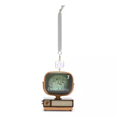 Walt Disney's Disneyland Light-Up And Sound Living Magic Disney100 Eras Sketchbook Hanging Ornament 3 Walt Disney's Disneyland Light-Up And Sound Living Magic Disney100 Eras Sketchbook Hanging Ornament