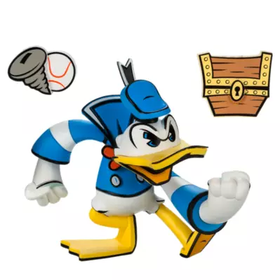 Disney Store Donald Duck Disney X JLed Vinyl Figure 3 Disney Store Donald Duck Disney X JLed Vinyl Figure