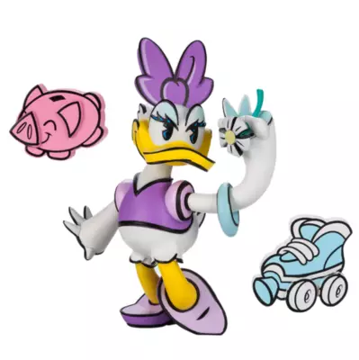 Disney Store Daisy Duck Disney X JLed Vinyl Figure 3 Disney Store Daisy Duck Disney X JLed Vinyl Figure