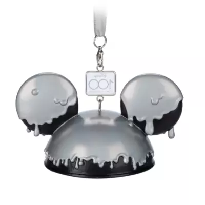 Mickey Mouse Disney100 Premium Ears Hat Ornament 5 Mickey Mouse Disney100 Premium Ears Hat Ornament - Image 3