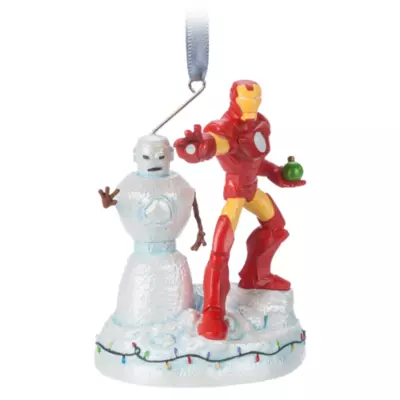 Disney Store Iron Man Festive Light-Up Figurine 3 Disney Store Iron Man Festive Light-Up Figurine