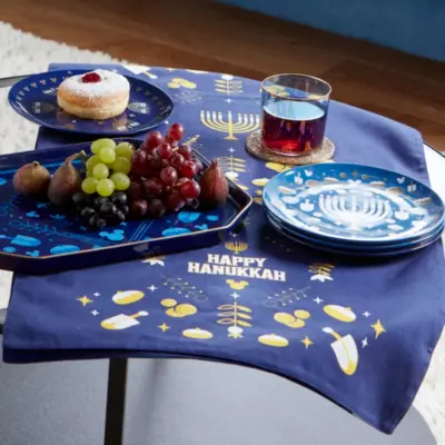 Disney Store Mickey Mouse Hanukkah Reversible Table Runner 4 Disney Store Mickey Mouse Hanukkah Reversible Table Runner - Image 2