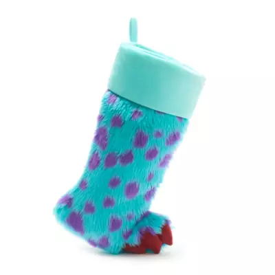 Disney Store Pixar Holiday Sulley Stocking 3 Disney Store Pixar Holiday Sulley Stocking