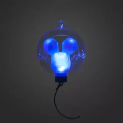 Disney Store Mickey Mouse Blue Balloon Light-Up Hanging Ornament 7 Disney Store Mickey Mouse Blue Balloon Light-Up Hanging Ornament -Disney 465063668701 1