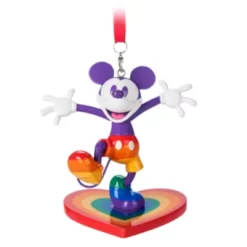Disney Store Mickey Mouse Disney Pride Sketchbook Ornament