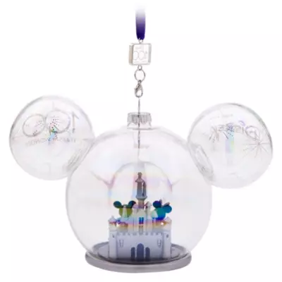 Mickey And Minnie Disney100 Celebration Hanging Ornament 4 Mickey And Minnie Disney100 Celebration Hanging Ornament - Image 2