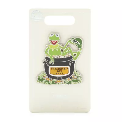 Disney Store Kermit The Frog St. Patrick's Day 2022 Pin 4 Disney Store Kermit The Frog St. Patrick's Day 2022 Pin - Image 2