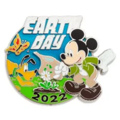 Disney Store Mickey And Pluto Earth Day 2022 Pin