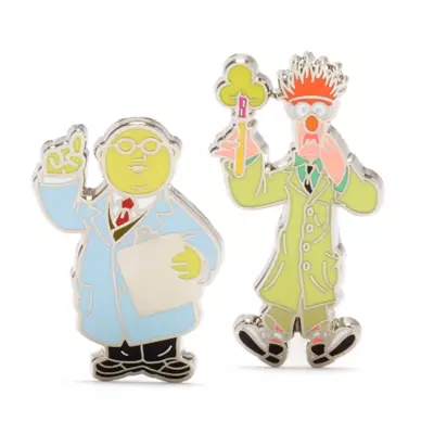Disney Store Bunsen And Beaker Pin Set 3 Disney Store Bunsen And Beaker Pin Set