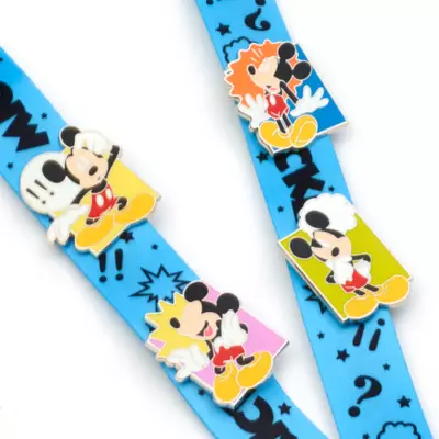 Disney Store Mickey Mouse Lanyard And Pins Set 5 Disney Store Mickey Mouse Lanyard And Pins Set - Image 3