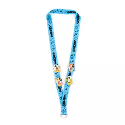 Disney Store Mickey Mouse Lanyard And Pins Set 3 Disney Store Mickey Mouse Lanyard And Pins Set