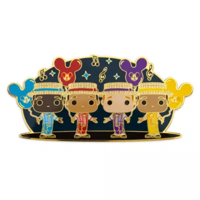 Funko Disney Parks The Dapper Dans Pop! Limited Release Pin 3 Funko Disney Parks The Dapper Dans Pop! Limited Release Pin