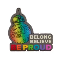 Disney Store BB-8 Pride Pin, Star Wars