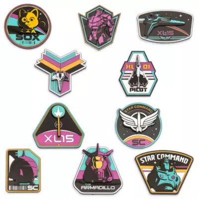 Disney Store Disney Pixar Lightyear Mystery Pin Set 3 Disney Store Disney Pixar Lightyear Mystery Pin Set