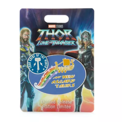Disney Store New Asgard Pin, Thor: Love And Thunder 4 Disney Store New Asgard Pin, Thor: Love And Thunder - Image 2