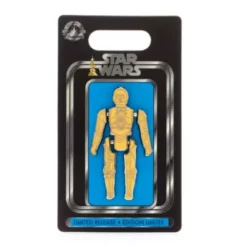 Disney Store C-3PO Vintage Action Figure Pin, Star Wars 7 Disney Store C-3PO Vintage Action Figure Pin, Star Wars -Disney 466043094251 2