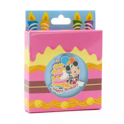 Disney Store Mickey Mouse Birthday Pin 4 Disney Store Mickey Mouse Birthday Pin - Image 2
