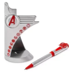 Disney Store Avengers Tower Pen Holder And Pen