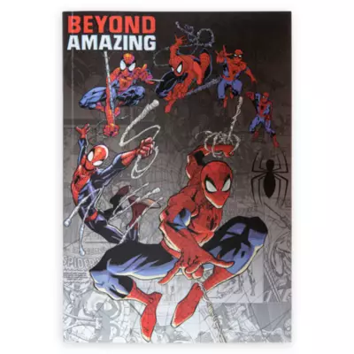 Disney Store Spider-Man 60th Anniversary Notebook 3 Disney Store Spider-Man 60th Anniversary Notebook