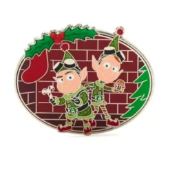 Disney Store Wayne And Lanny Limited Release Festive Pin, Prep & Landing