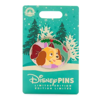 Disney Store Lady Limited Release Festive Pin, Lady And The Tramp 4 Disney Store Lady Limited Release Festive Pin, Lady And The Tramp - Image 2