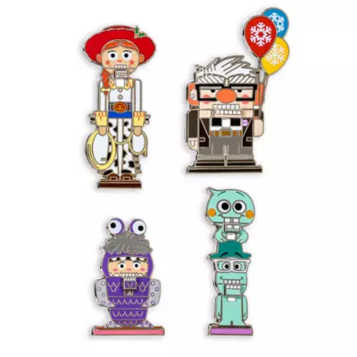 Disney Store Disney Pixar Nutcracker Mystery Pin Set 4 Disney Store Disney Pixar Nutcracker Mystery Pin Set - Image 2