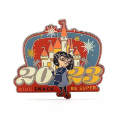 Disney Store Edna Mode 2023 Pin, The Incredibles 3 Disney Store Edna Mode 2023 Pin, The Incredibles