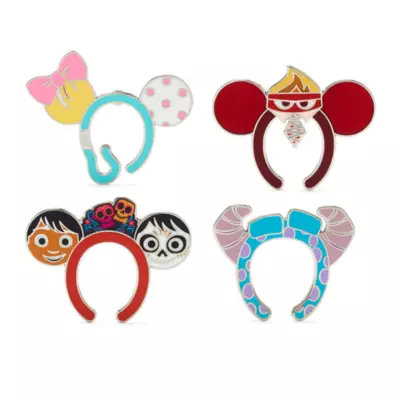 Disney Store Pixar Mickey Mouse Ears Headband Pin Set, 1 Of 2 3 Disney Store Pixar Mickey Mouse Ears Headband Pin Set, 1 Of 2