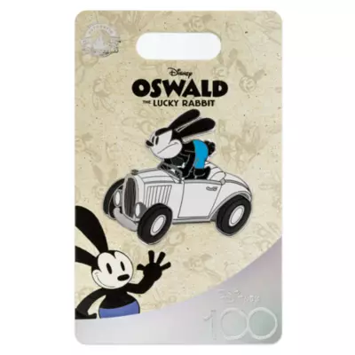 Oswald The Lucky Rabbit In Car Disney100 Pin 4 Oswald The Lucky Rabbit In Car Disney100 Pin - Image 2