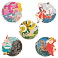 Disney Store Peter Pan 70th Anniversary Limited Release Mystery Pin Set 13 Disney Store Peter Pan 70th Anniversary Limited Release Mystery Pin Set -Disney 466043741063 2