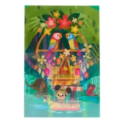 Disney Parks Postcards By Joey Chou, Set Of 5 10 Disney Parks Postcards By Joey Chou, Set Of 5 -Disney 466044001418 2
