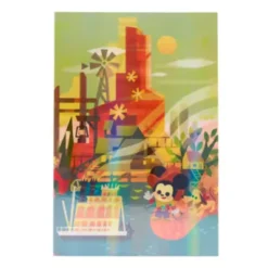 Disney Parks Postcards By Joey Chou, Set Of 5 11 Disney Parks Postcards By Joey Chou, Set Of 5 -Disney 466044001418 3