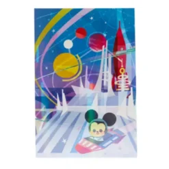 Disney Parks Postcards By Joey Chou, Set Of 5 12 Disney Parks Postcards By Joey Chou, Set Of 5 -Disney 466044001418 4