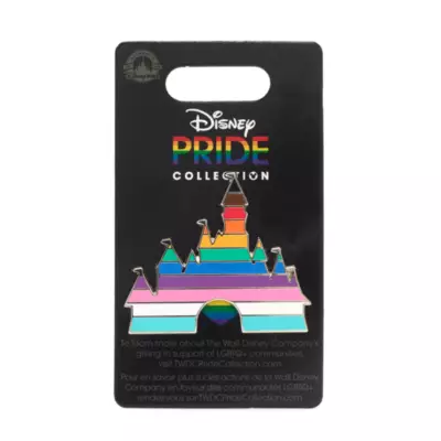 Disneyland Resort Castle Disney Pride Pin 4 Disneyland Resort Castle Disney Pride Pin - Image 2