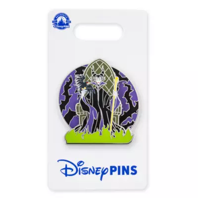 Disney Store Maleficent Disney Villains Pin, Sleeping Beauty 4 Disney Store Maleficent Disney Villains Pin, Sleeping Beauty - Image 2