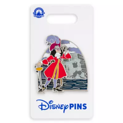 Disney Store Captain Hook Disney Villains Pin, Peter Pan 4 Disney Store Captain Hook Disney Villains Pin, Peter Pan - Image 2