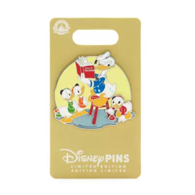Disney Store Donald's Nephews 85th Anniversary Limited Edition Pin 4 Disney Store Donald's Nephews 85th Anniversary Limited Edition Pin - Image 2