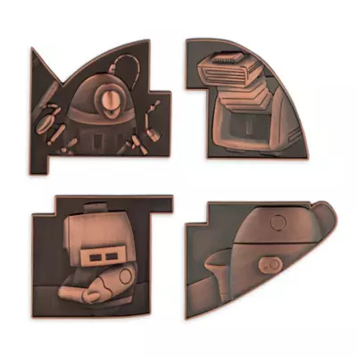 Disney Store WALL-E 15th Anniversary Limited Release Mystery Pin Set 6 Disney Store WALL-E 15th Anniversary Limited Release Mystery Pin Set - Image 4