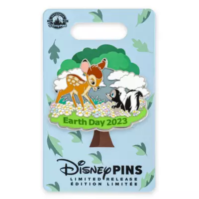 Disney Store Bambi And Flower Earth Day 2023 Limited Release Pin 4 Disney Store Bambi And Flower Earth Day 2023 Limited Release Pin - Image 2